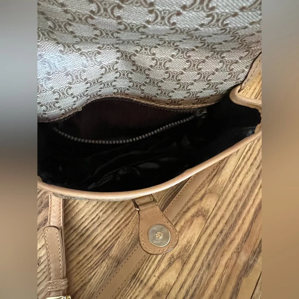 Celine Triomphe Macadam Mini Crossbody Bag - Picture 11 of 15